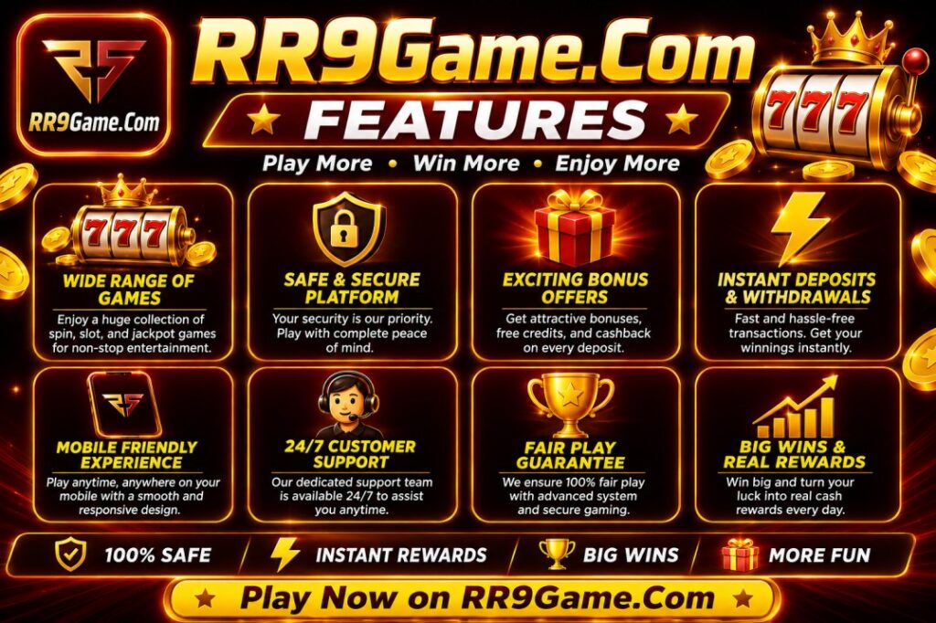 RR9 Game Features